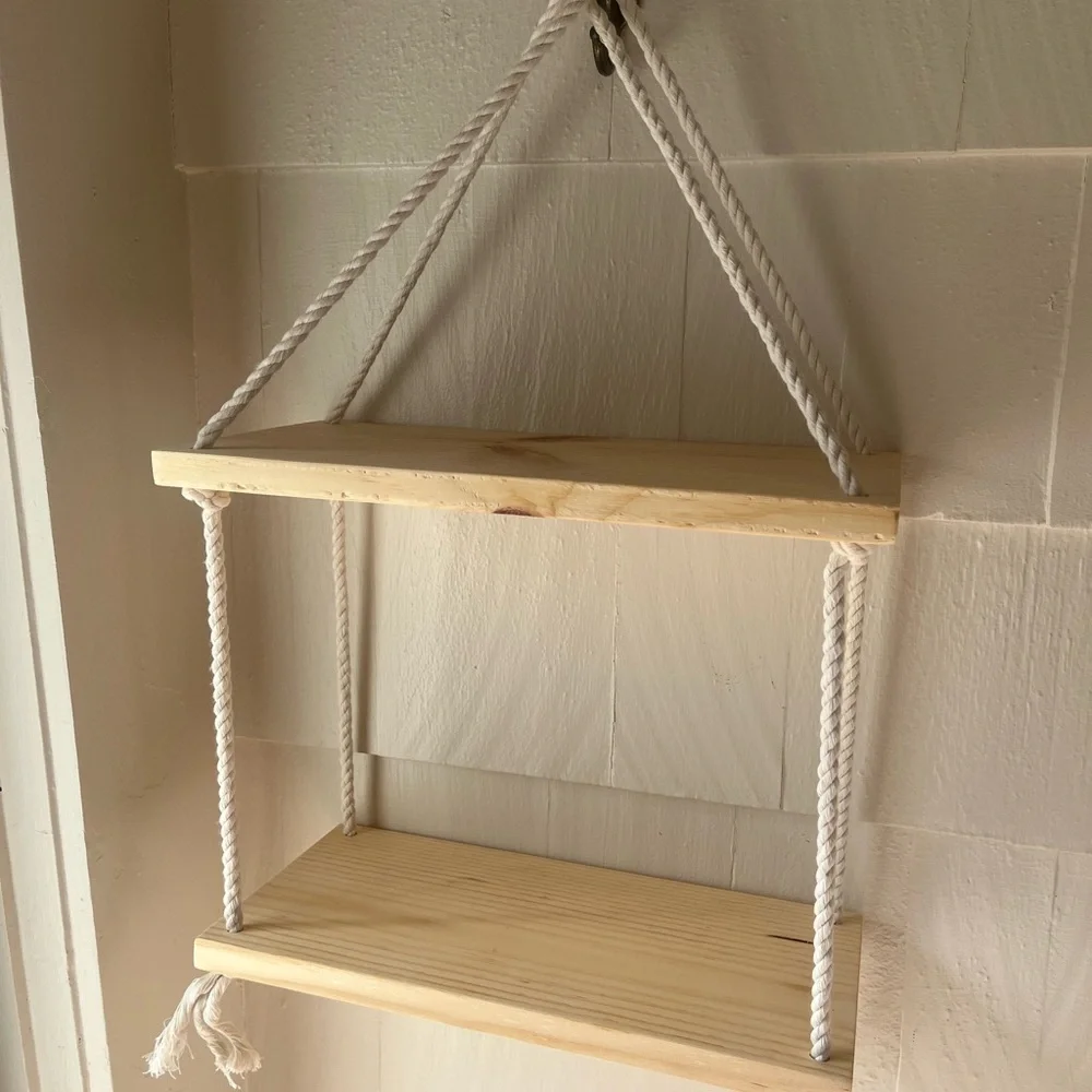 Hanging Tiered Wall Shelf